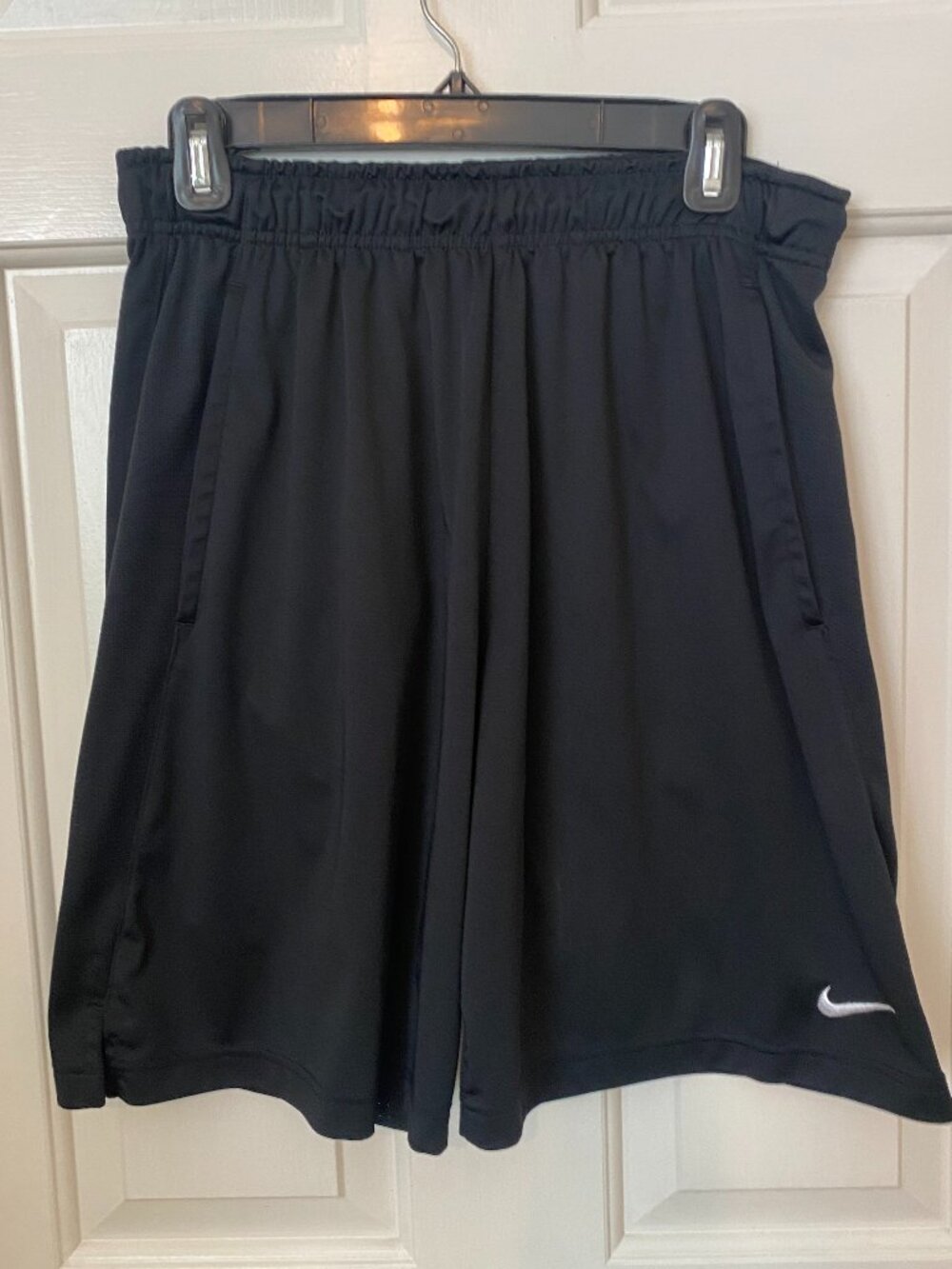 Men's Nike Black Athletic Gym Shorts Size Medium